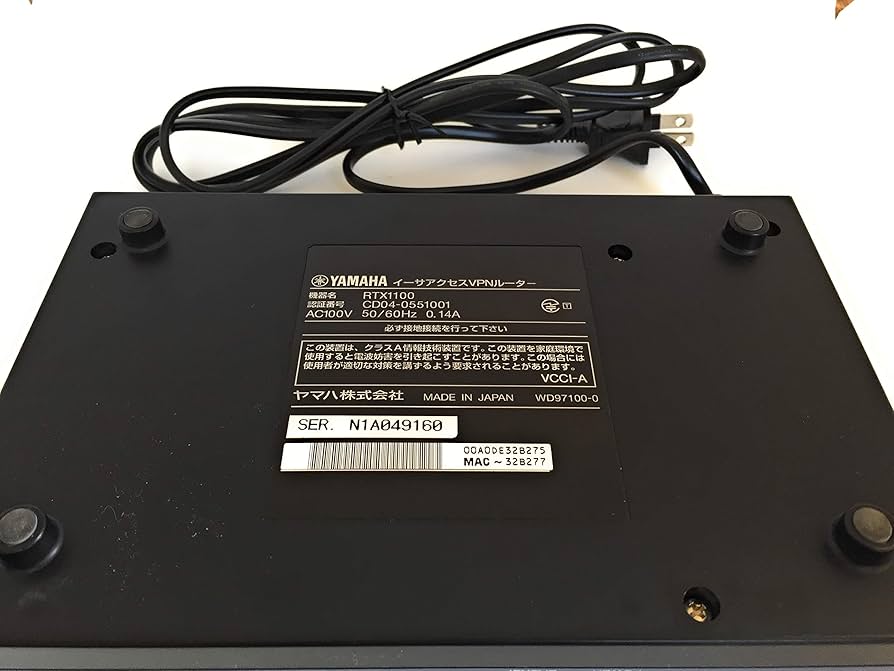 Amazon.co.jp: YAMAHA イーサアクセスVPNルーター RTX1100